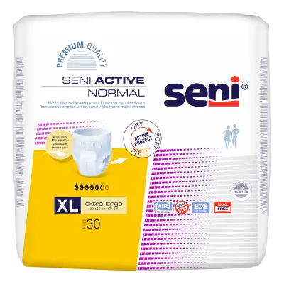 images du paquet et l'unité pour le SENI ACTIVE NORMAL XL