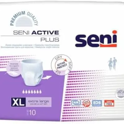 images du paquet et l'unité pour le SENI ACTIVE PLUS XL